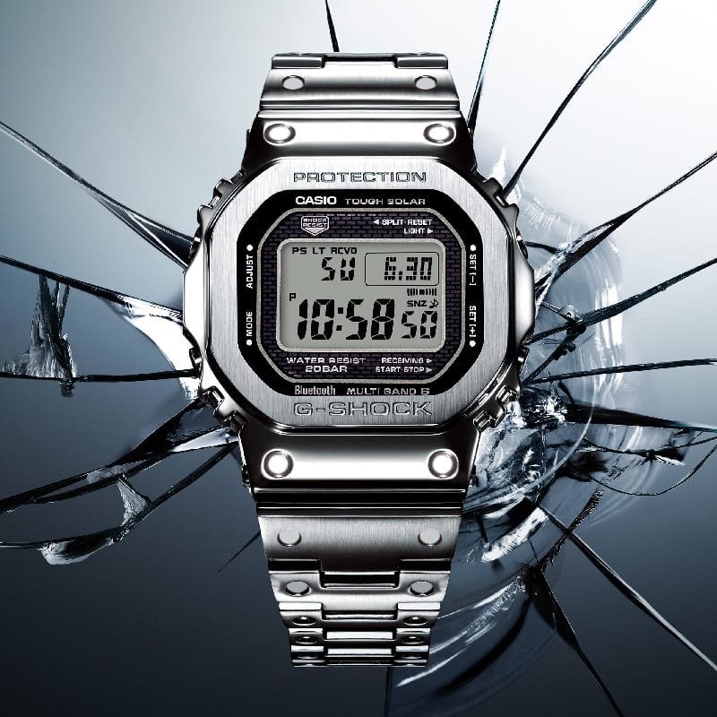 G-Shock Full Metal Silver GS-101004 Digital Watch