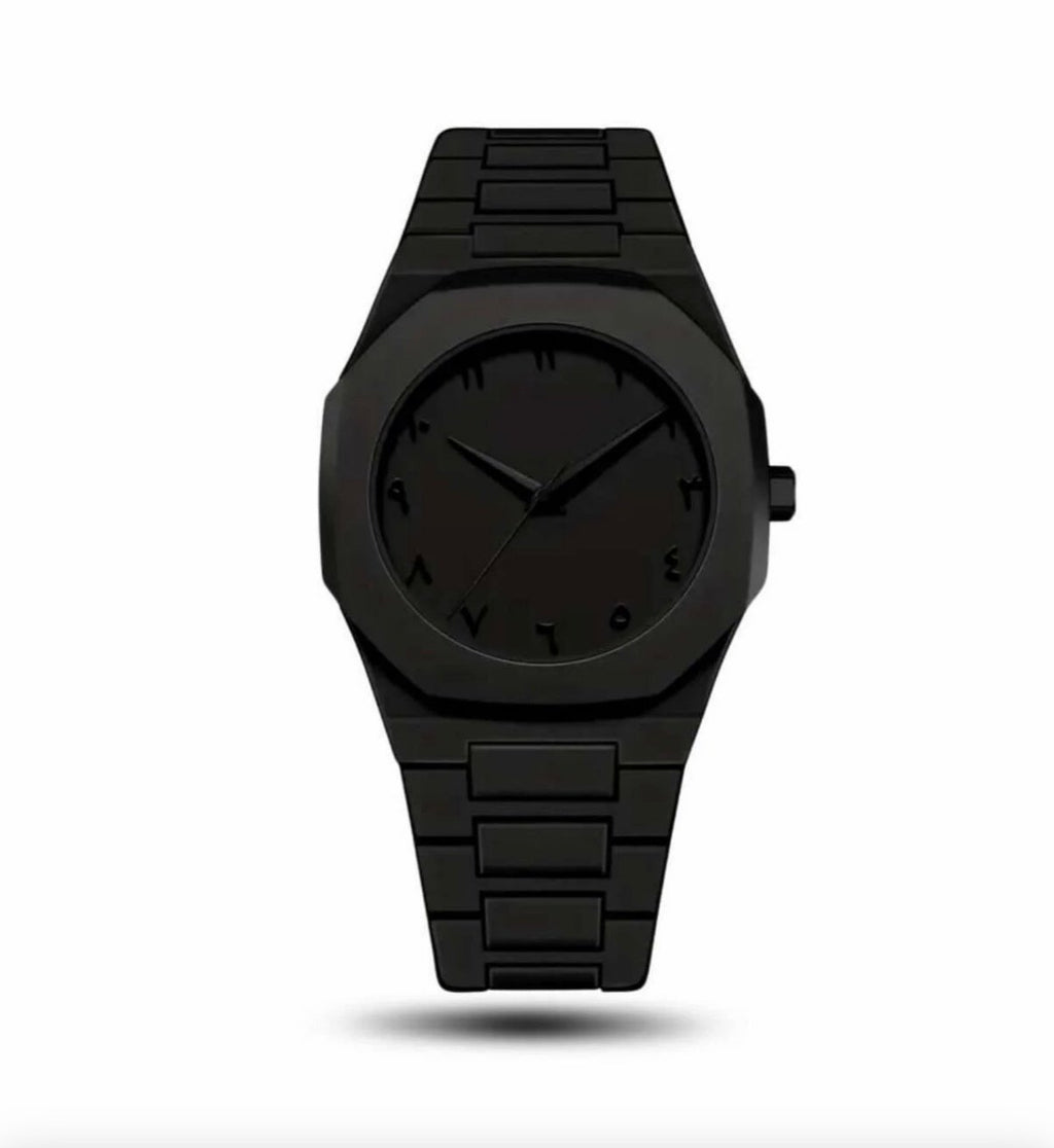 ARABIC BLACK AURA WATCH - PREMIUM LIMITED EDITION TIMEPIECE