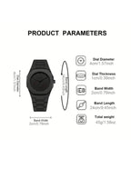ARABIC BLACK AURA WATCH - PREMIUM LIMITED EDITION TIMEPIECE