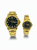 Casio Couple Watch Set – Premium Stainless Steel Design