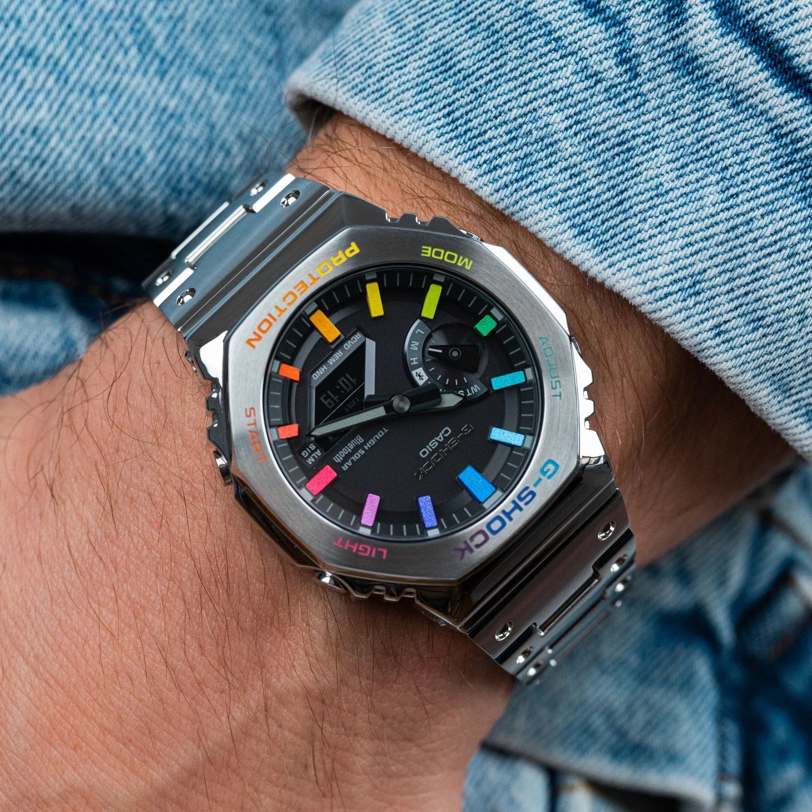 G-Shock CasiOak Full Metal Rainbow GS-101003