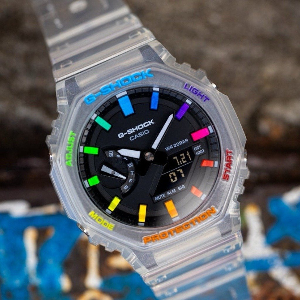 G-Shock Transparent Rainbow GS-101001