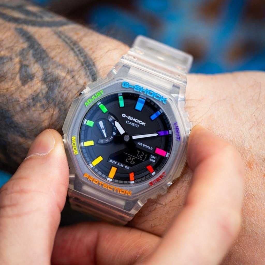 G-Shock Transparent Rainbow GS-101001