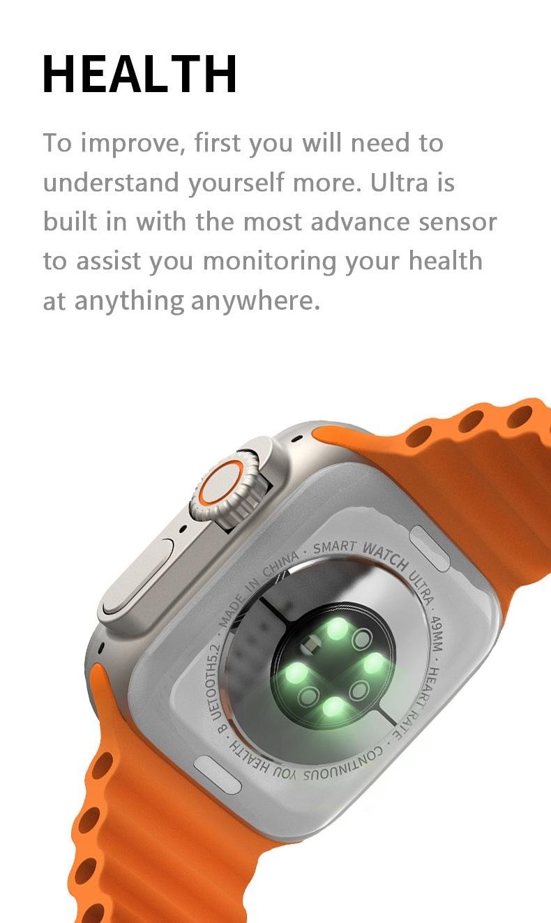 S8 Ultra Smartwatch Titanium Alloy