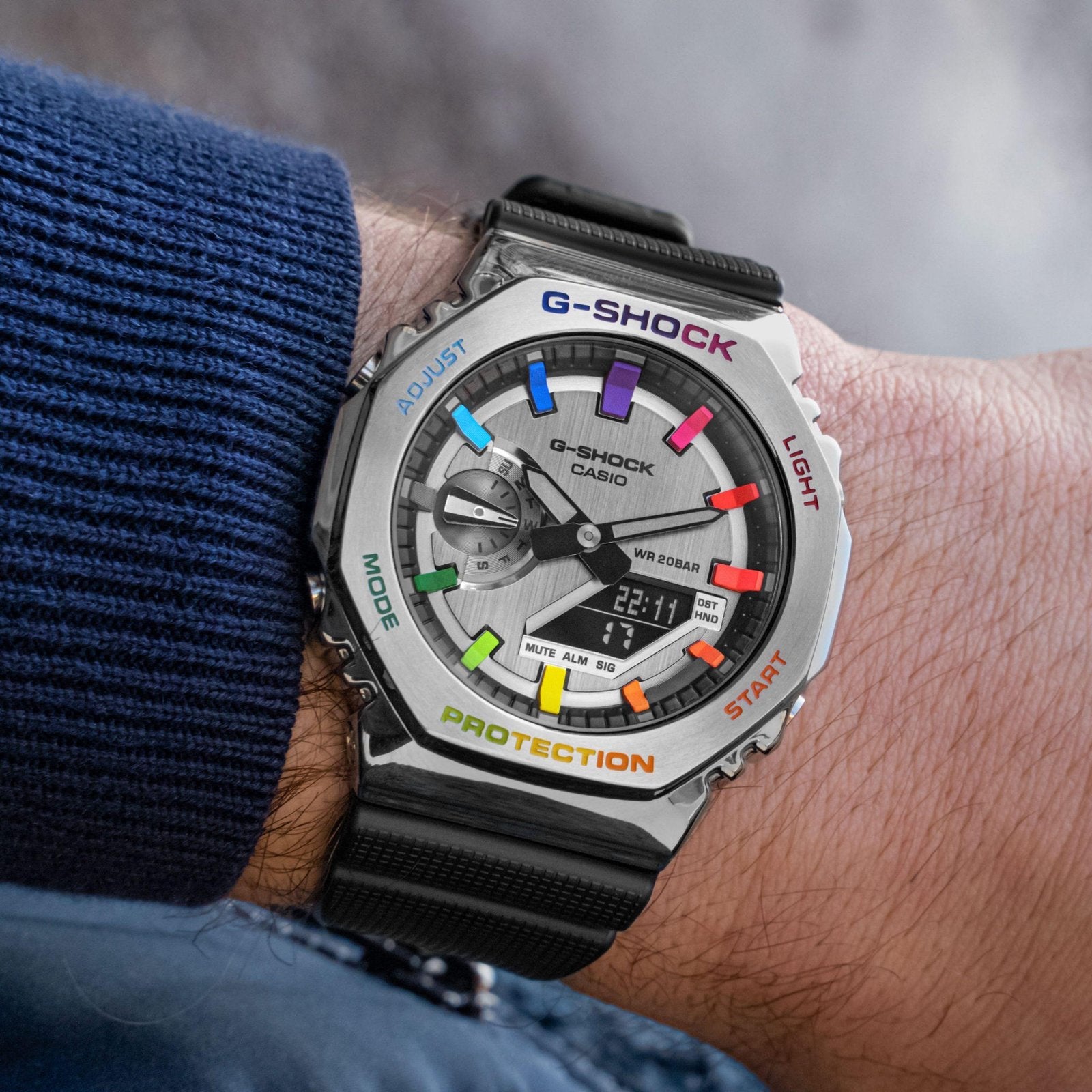 G-Shock Steel Rainbow