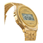 A CASIO VINTAGE UNISEX ROUND BRACELET IN GOLD