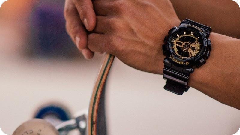 Casio G-Shock Black Gold GA-110GB-1