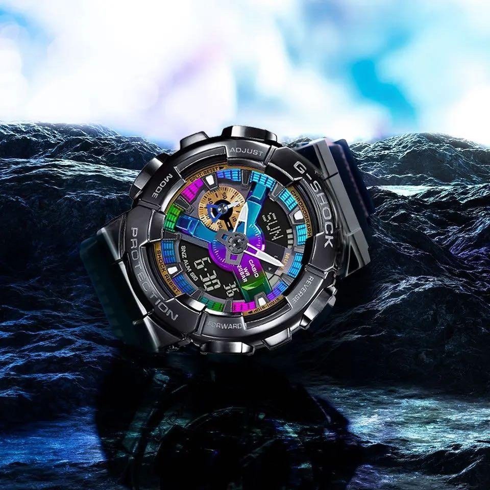 G-Shock Analog-Digital Black Dial-GM-110B-1ADR (9)