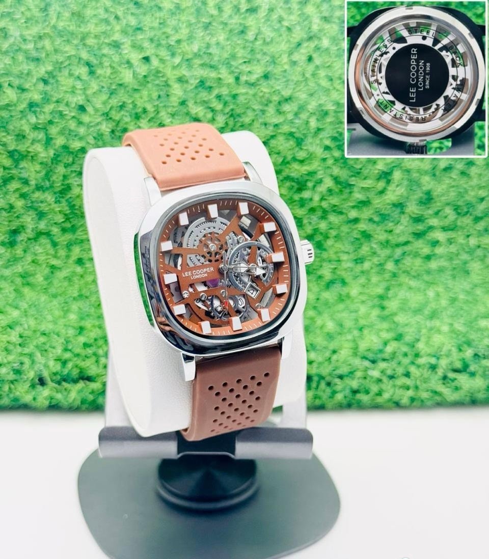 Lee Cooper London Premium Skeleton Dial Watch