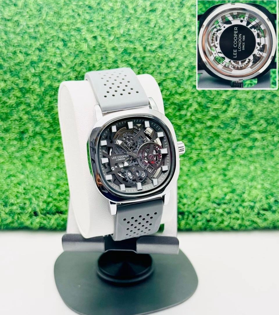 Lee Cooper London Premium Skeleton Dial Watch