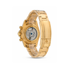 Rolex Gold Skeleton with Carbon Fiber Dial Automatic