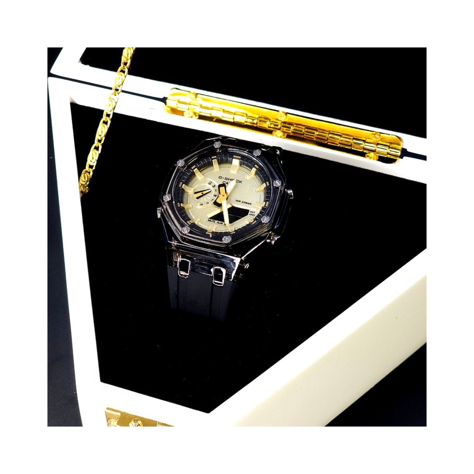 G-Shock 2100 Black Gold
