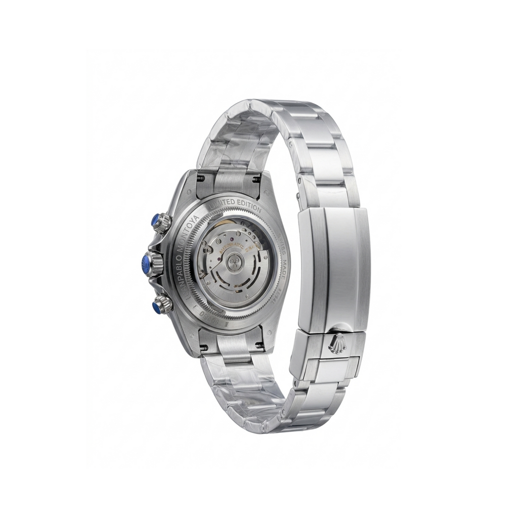Rolex Automatic Skeleton Dial with Carbon Fiber Bezel