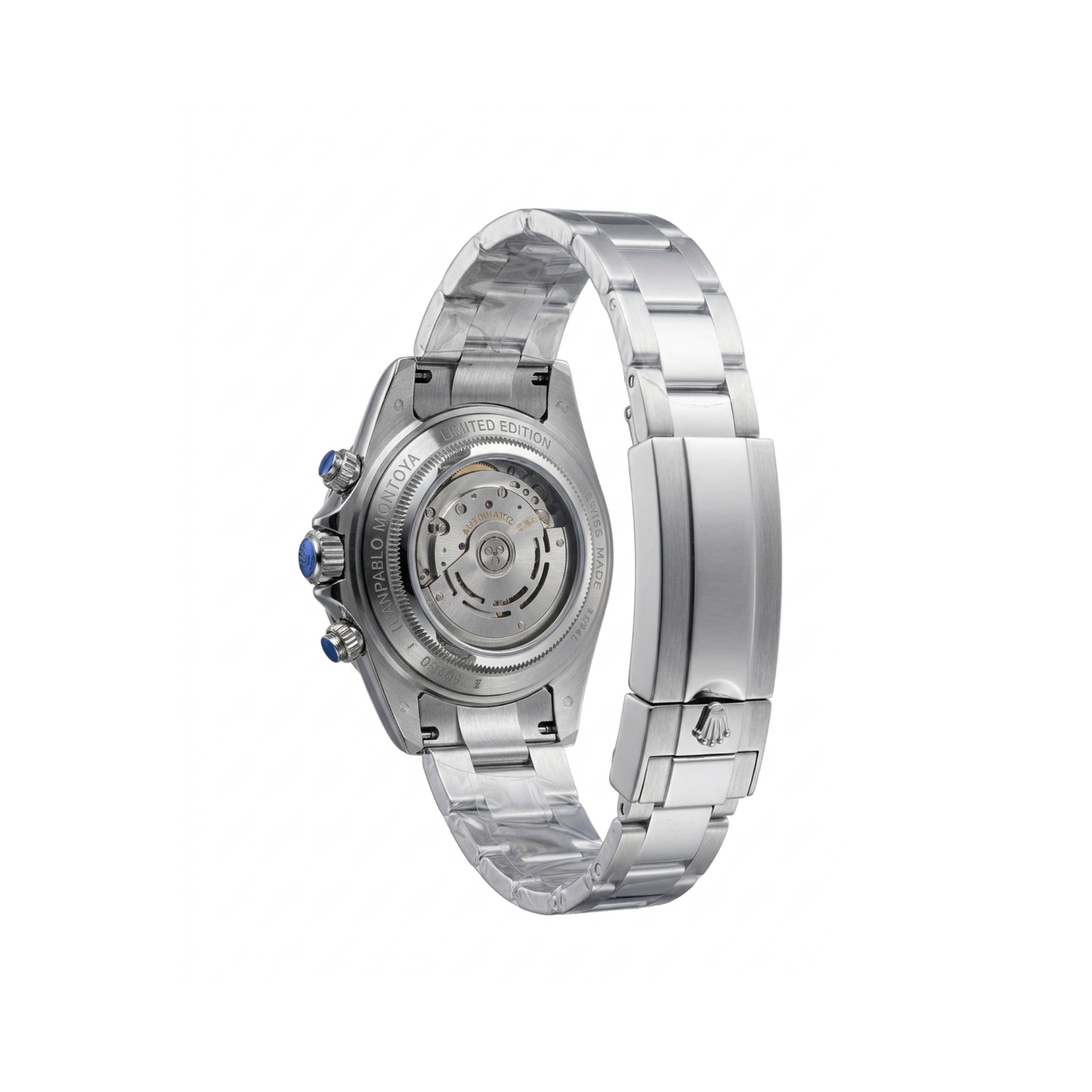 Rolex Automatic Skeleton Dial with Carbon Fiber Bezel