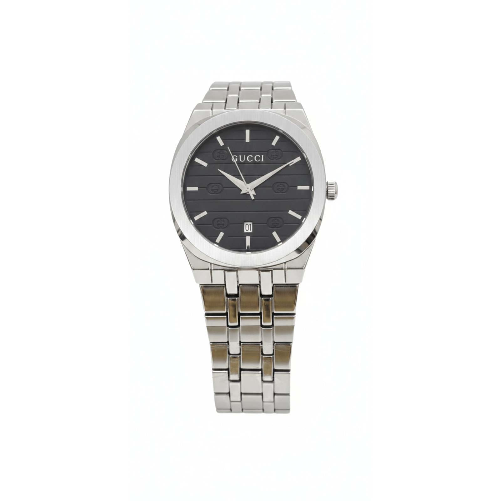 Gucci 25H Series – Integrated Stainless Steel Bracelet