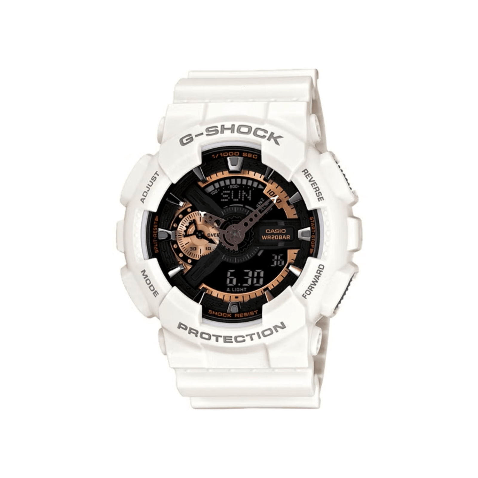 G-Shock GA-110RG-7A Black-white Gold Watch
