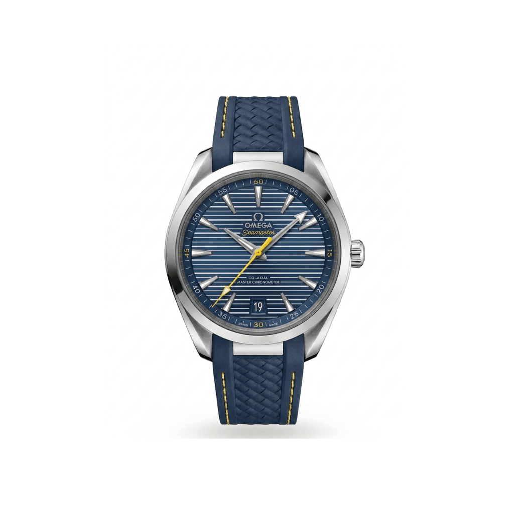 Omega Seamaster Aqua Terra – Blue Dial &amp; Strap Automatic