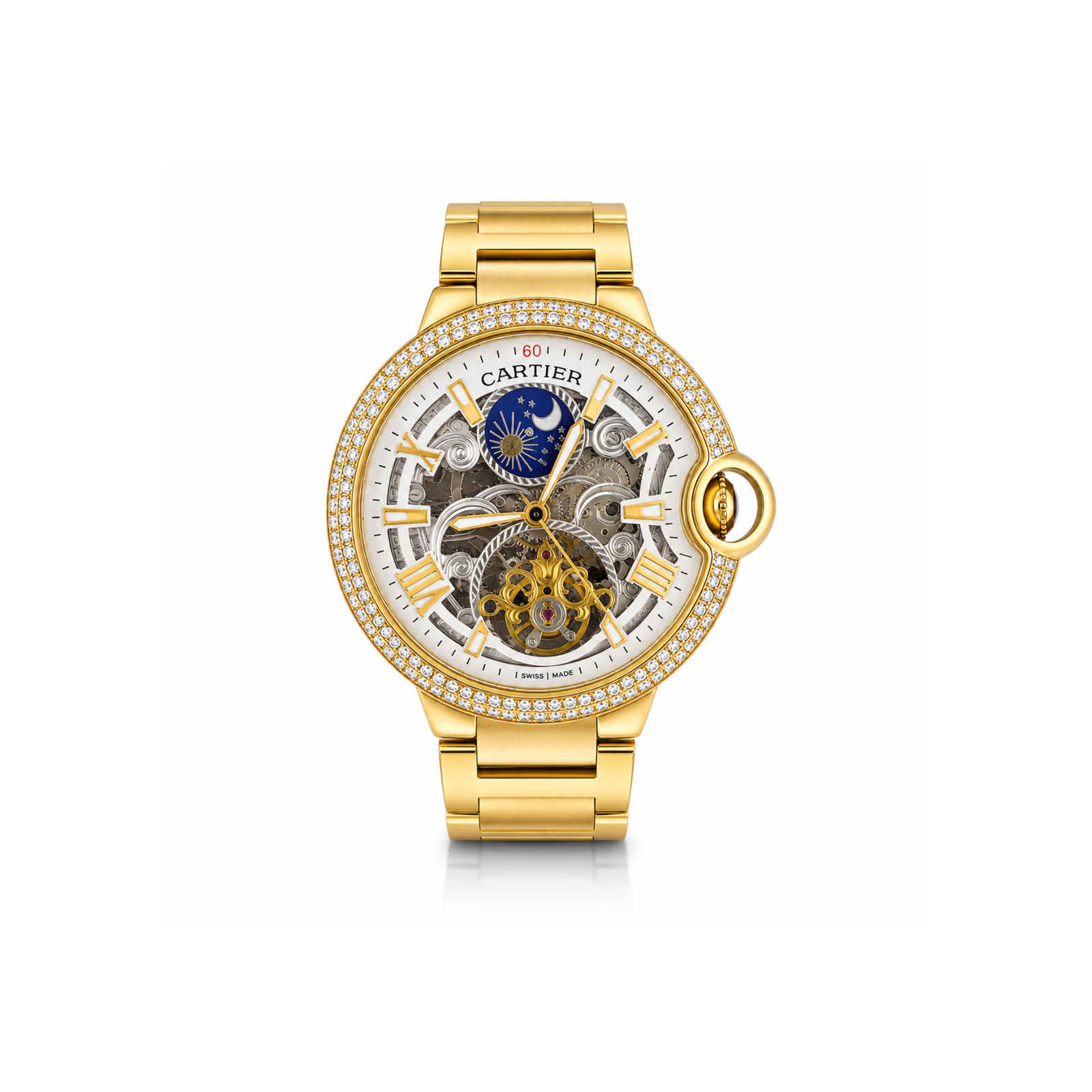 Cartier Skeleton Automatic Premium Timepiece