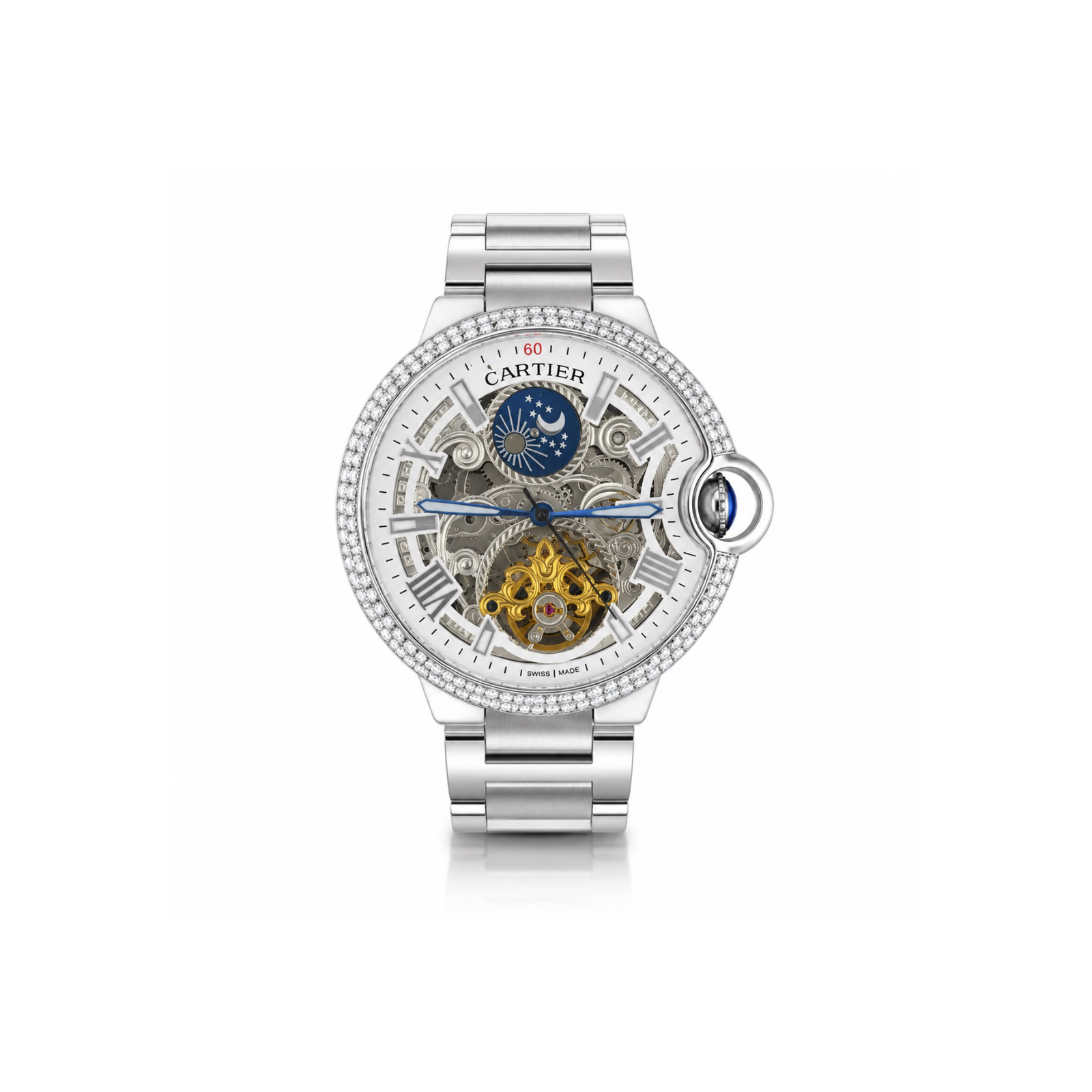 Cartier Skeleton Automatic Premium Timepiece
