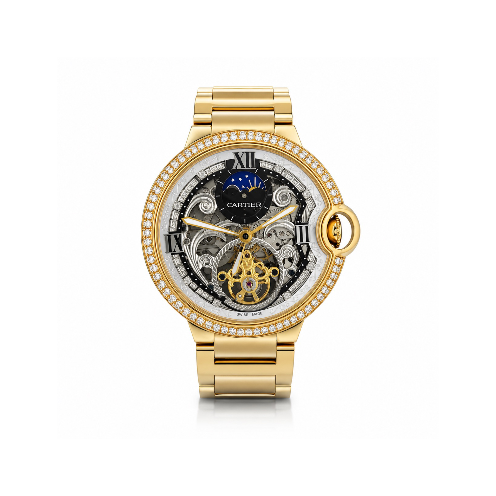 Cartier Skeleton Automatic Premium Timepiece