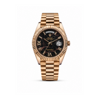 Rolex Day-Date Automatic Watch – Premium Timepiece with Unique Dial &amp; Stone Markers