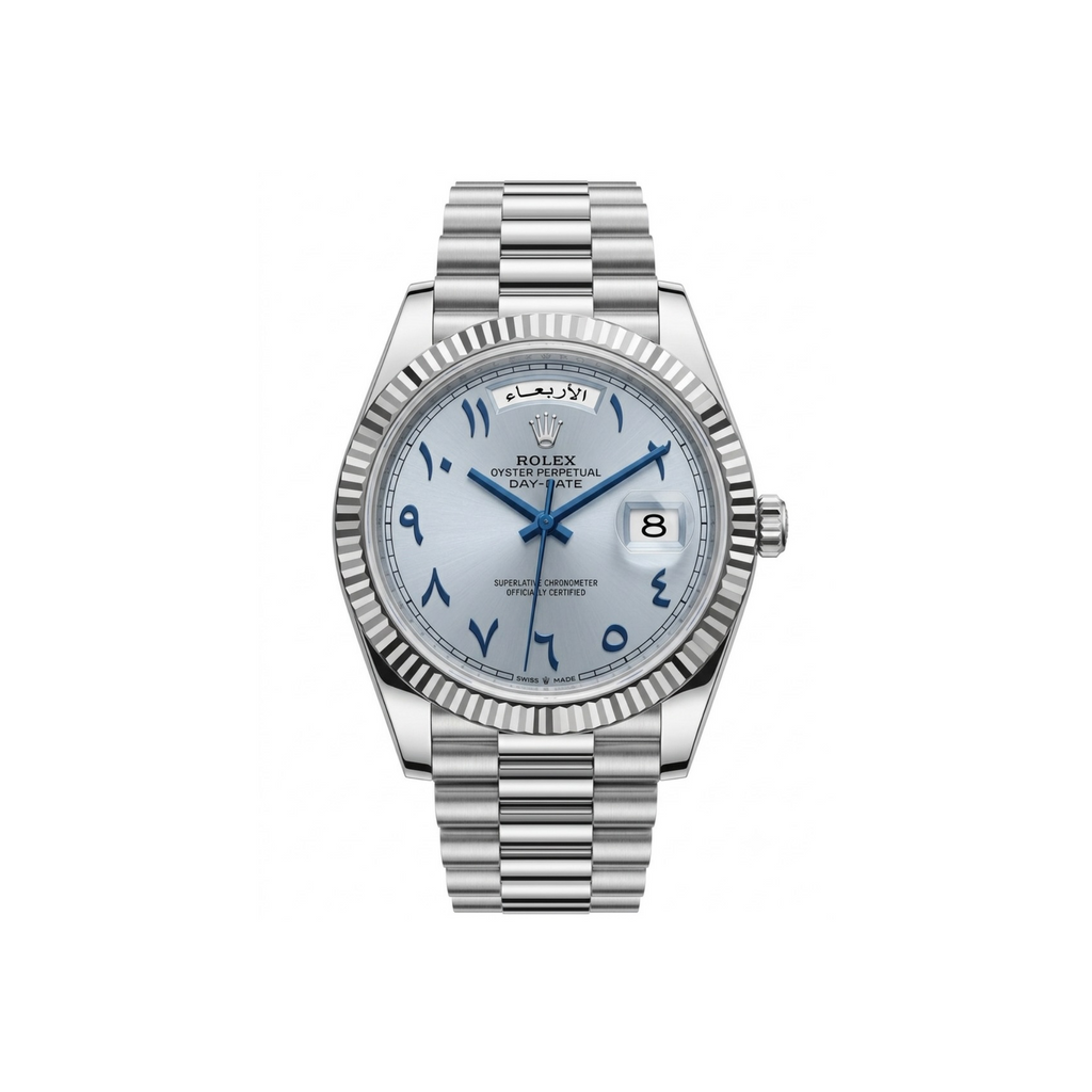 Rolex Day-Date Automatic Arabic Dial Watch