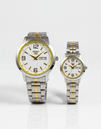 Seiko Heritage Elite Quartz Couple Set