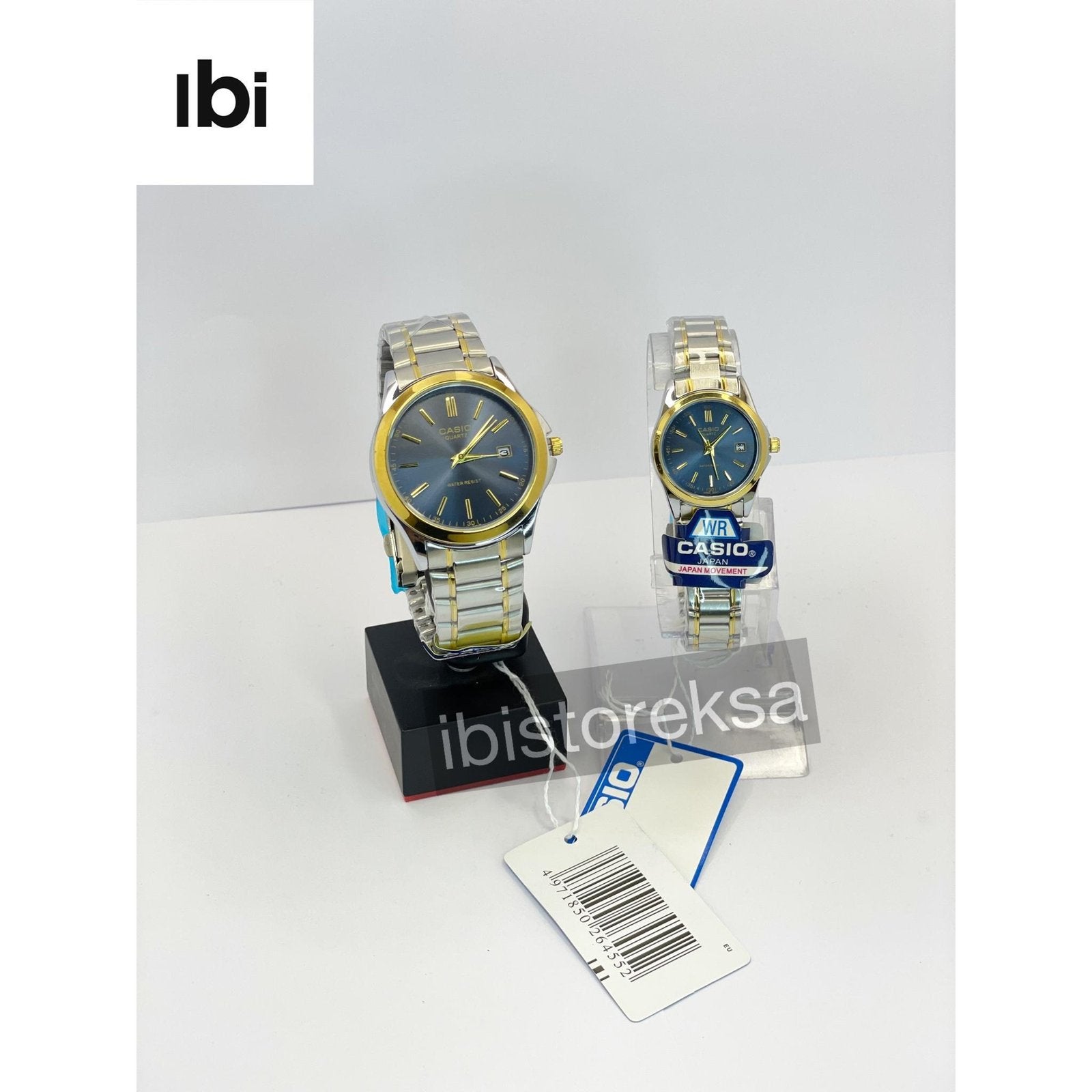 Casio Couple Silver &amp; Gold