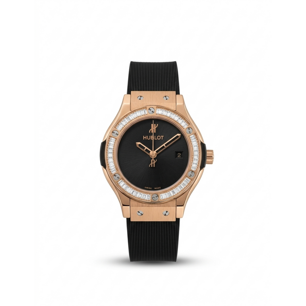 Hublot Diamond-Accented Inspired Luxury Timepiece