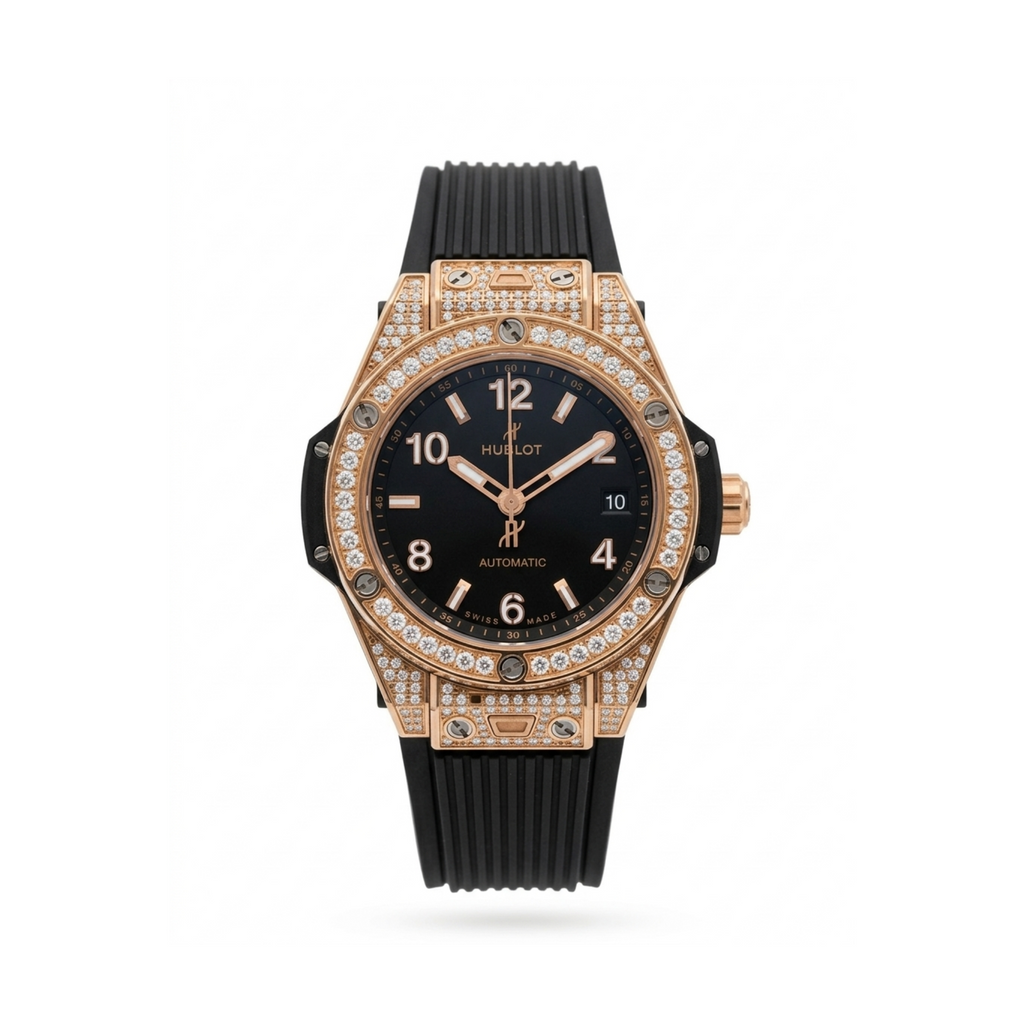 Hublot Diamond-Accented Inspired Luxury Timepiece
