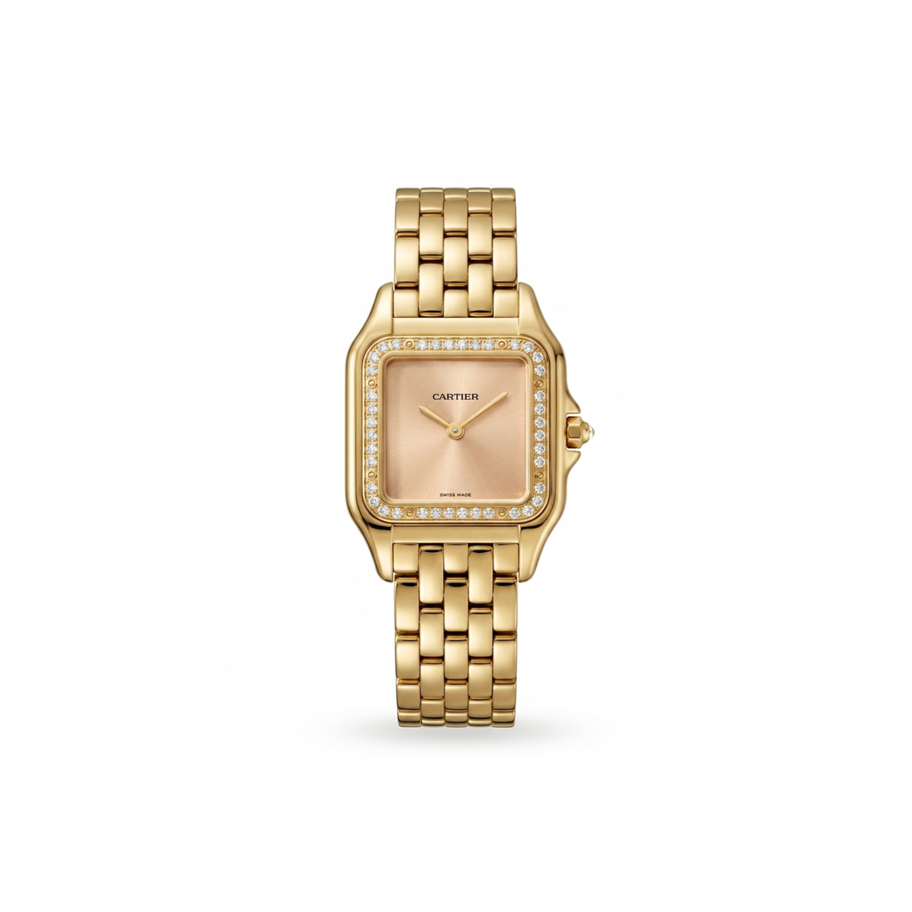 Cartier Diamond Bezel Quartz Watch