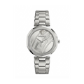 Versace Signature Sleek Stainless Steel Timepiece