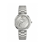Versace Signature Sleek Stainless Steel Timepiece