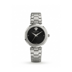 Versace Signature Sleek Stainless Steel Timepiece