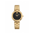 Versace Signature Sleek Stainless Steel Timepiece