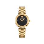 Versace Signature Sleek Stainless Steel Timepiece
