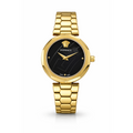 Versace Signature Sleek Stainless Steel Timepiece