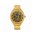 Cartier Skeleton Mechanical Watch with Crystal Bezel Automatic