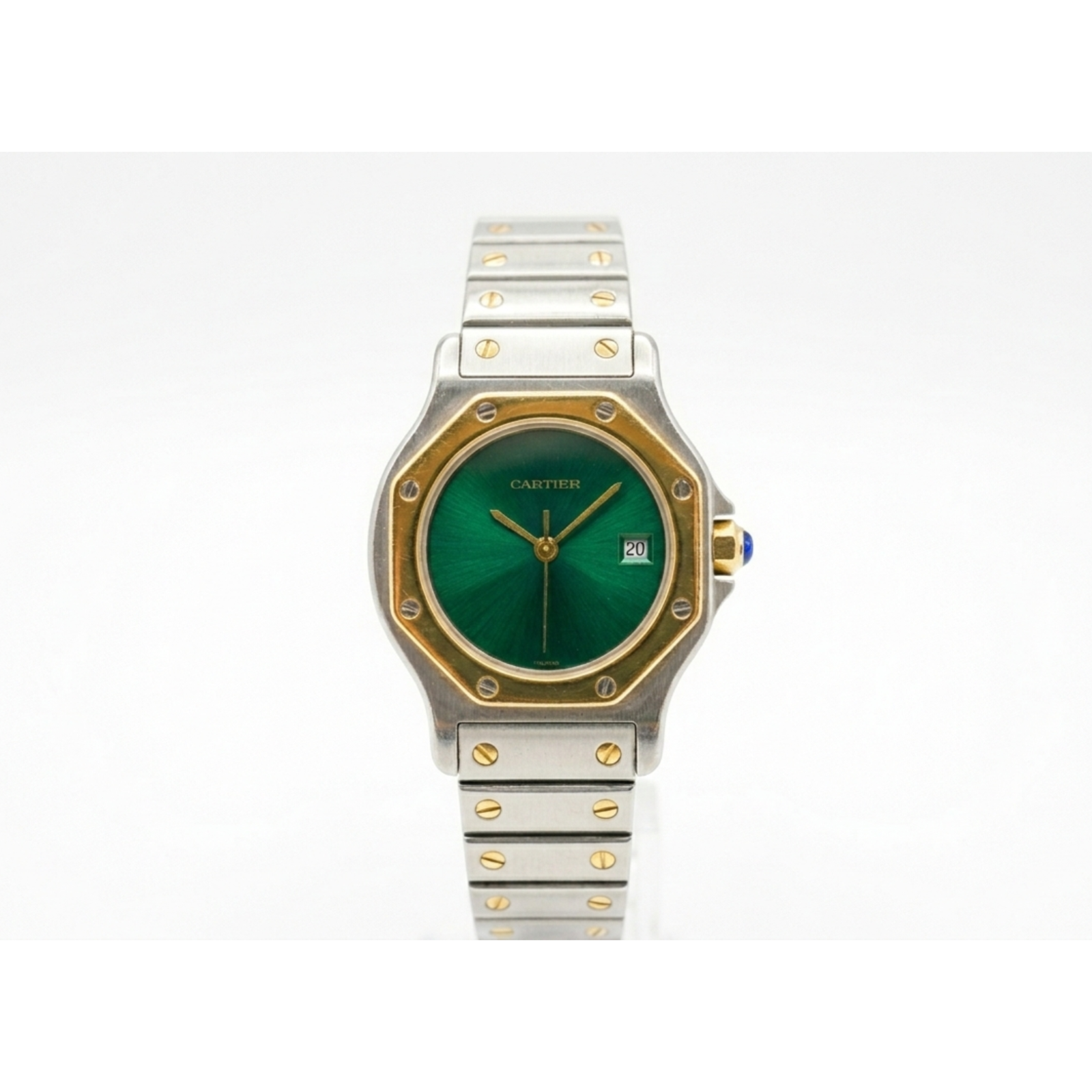 Cartier Santos Octagon Heritage Edition – Emerald Green Dial